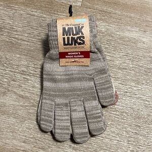 MUK LUKS 3 PIECE COLORED GLOVES FITS UP TO XXL